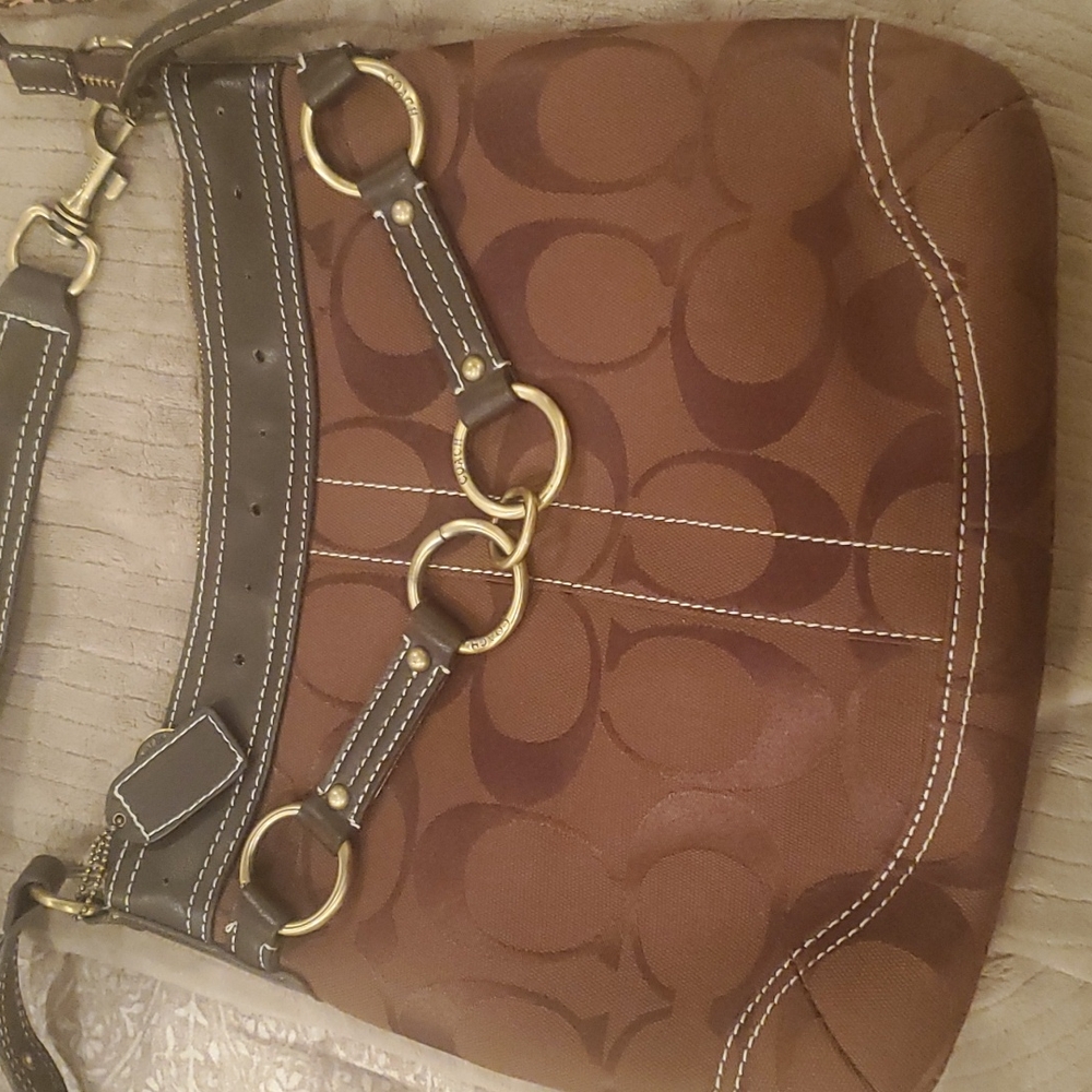 Coach Saddle Bag - Brown